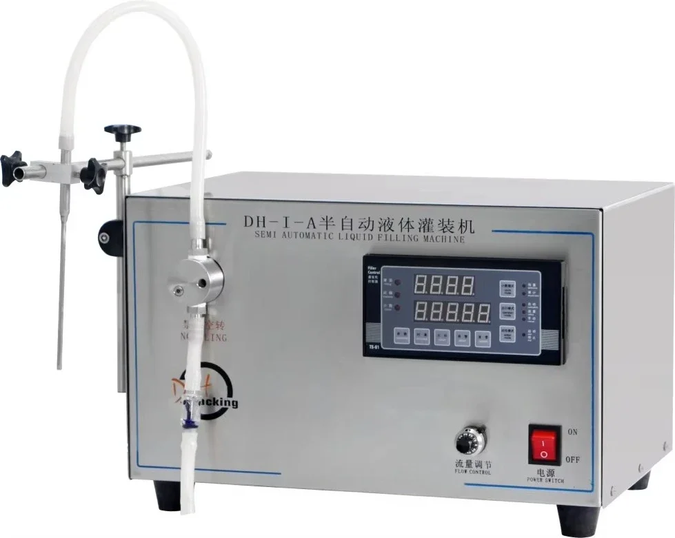 Liquid Filling Machine Servo Gear Pump Filling Machine Big Volume Semi-Automatic One Head