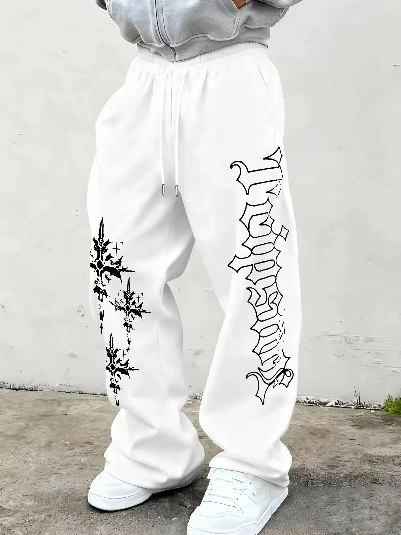 2026 Sommer Herren Damen Kinder Vielseitige Einfarbige Kordelzug Lose Lässige Sport-Hosen Harajuku Casual Streetwear Hosen – Detail 9