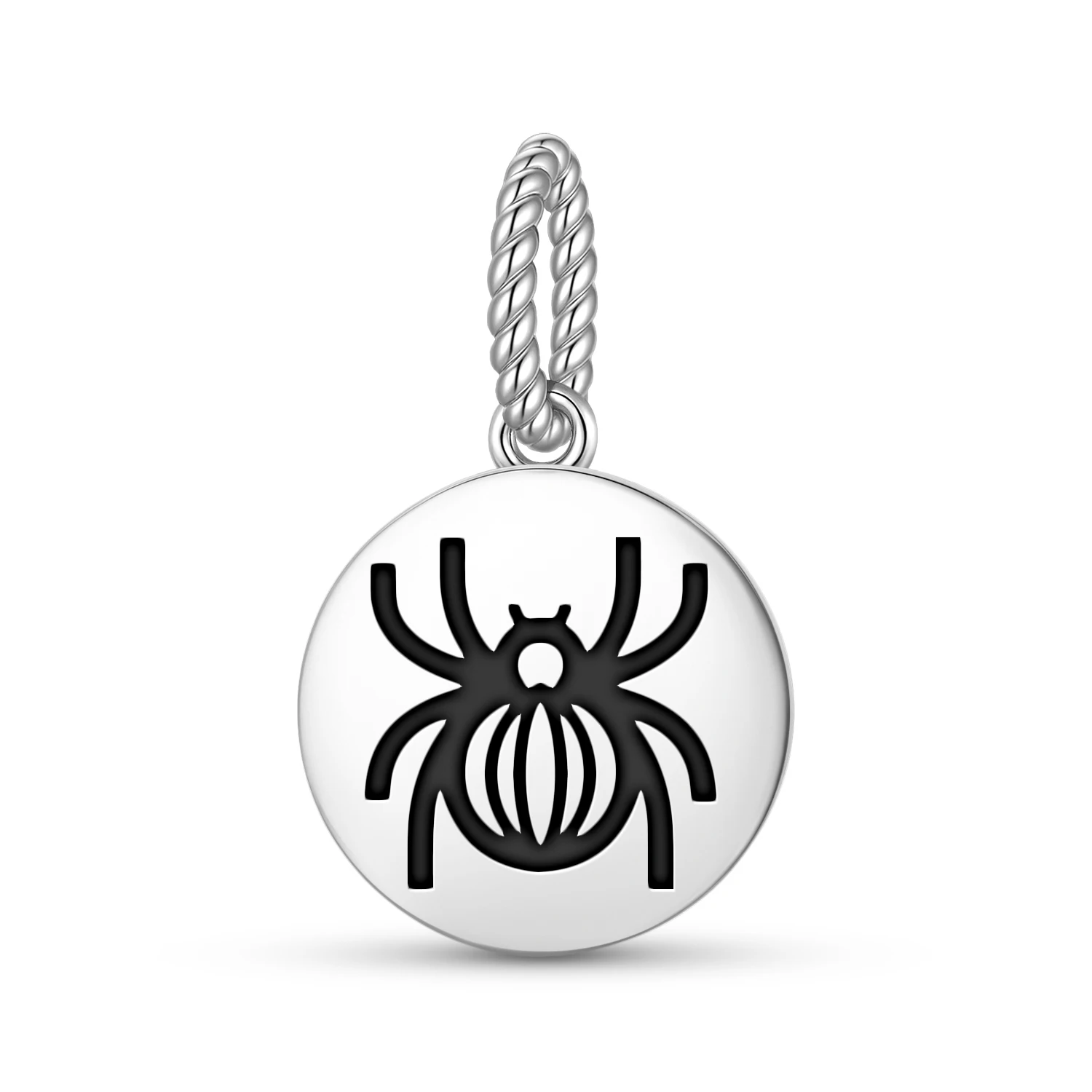 

Animal SPIDER Pendant 925 Sterling Silver Symbol Charm Bead for Women Bracelet Necklace Jewelry Fashion