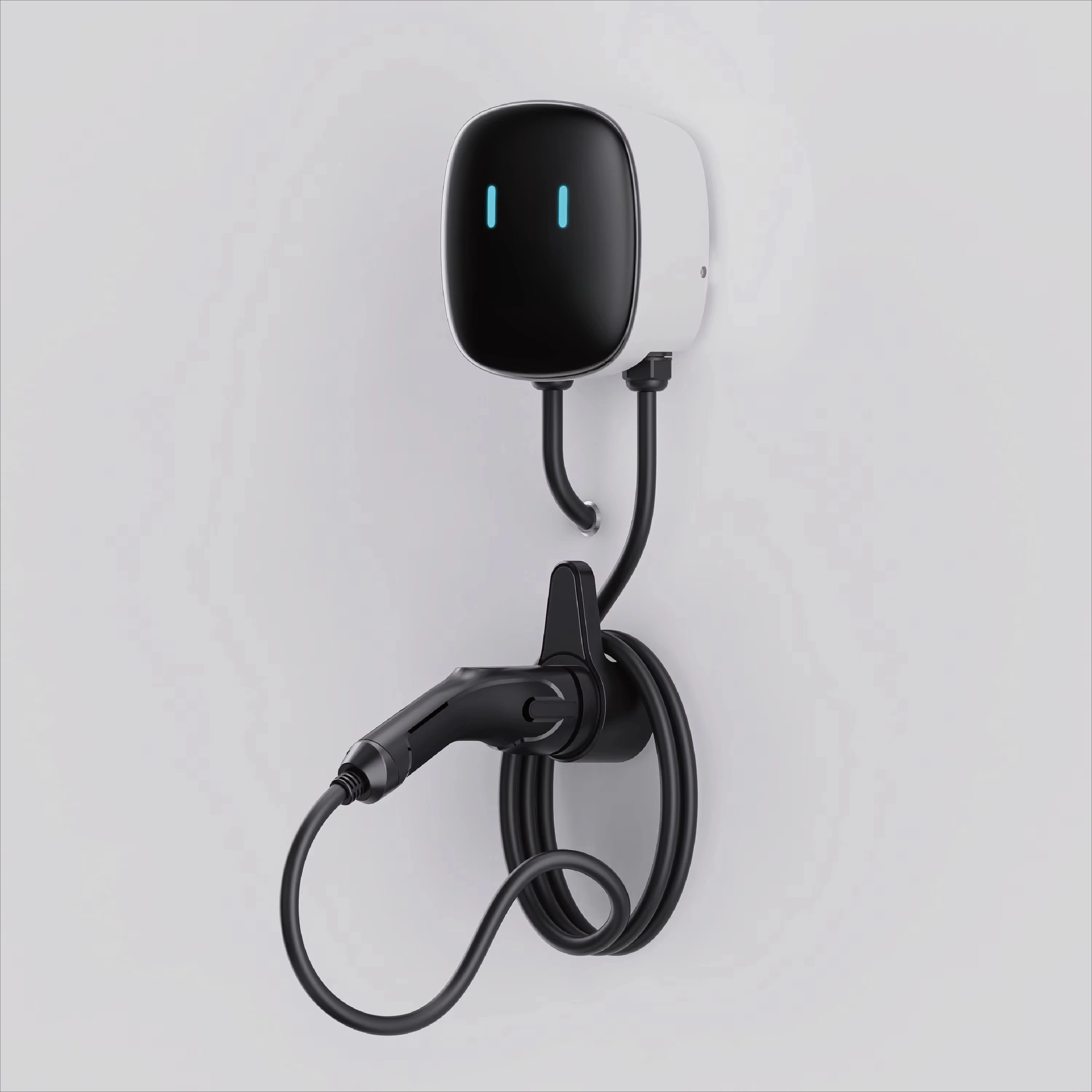 Wallbox 11KW/22KW New Condition Portable EV Charger Station Type 2 32A Rated Current Wall-mounted Charging for Electric Vehicles
