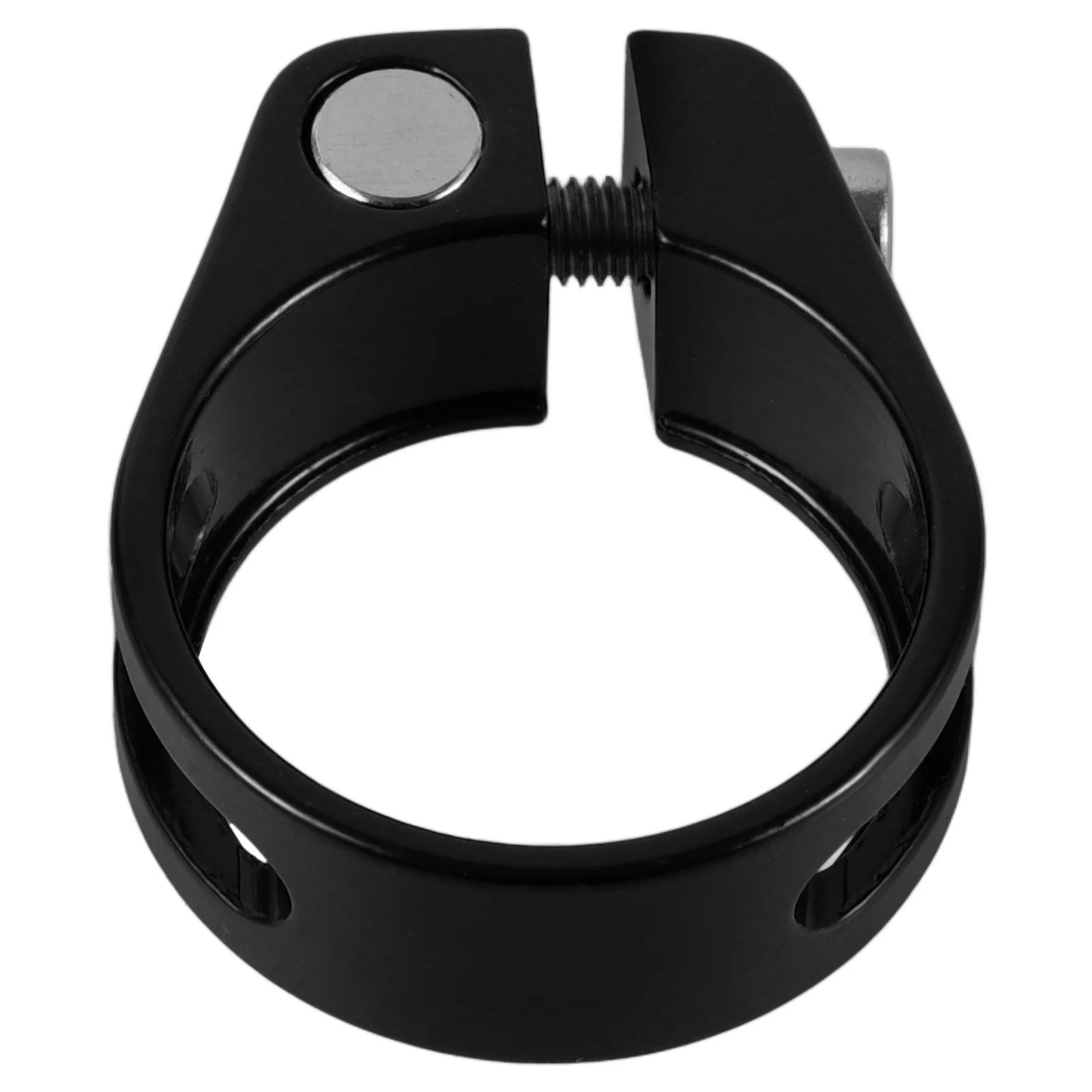 

Aluminum Alloy Seatpost Clamp Folding Bike Seat Post Collar Adjustable Road Bike Seatpost Clip Lightweight Durable Bicycle