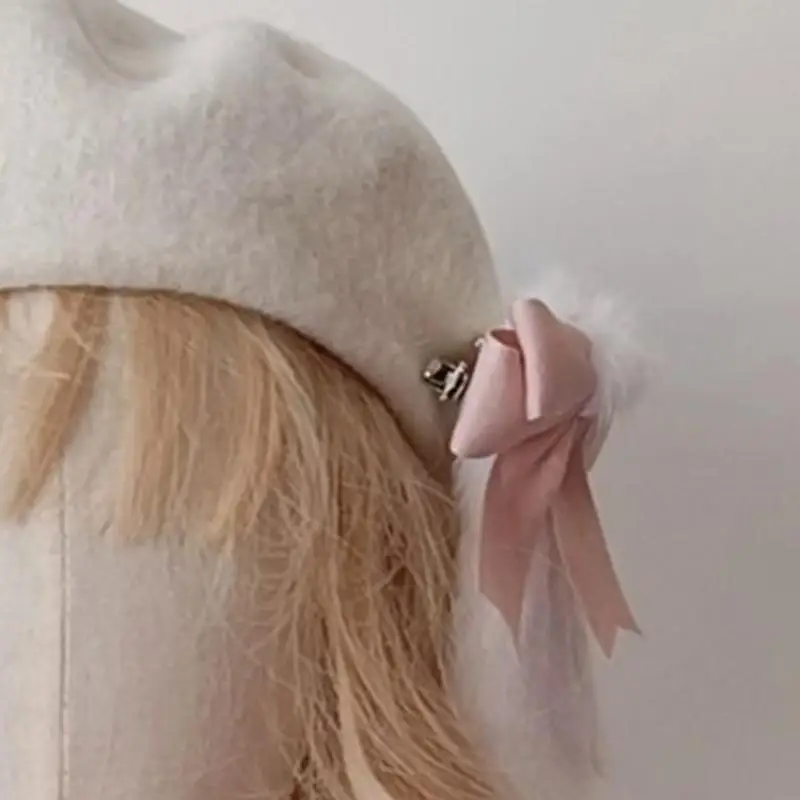 قبعات أذن أرنب قطيفة للفتيات، قبعة رسام للنساء للتصوير الفوتوغرافي للحفلات التنكرية، 49 ميجابايت