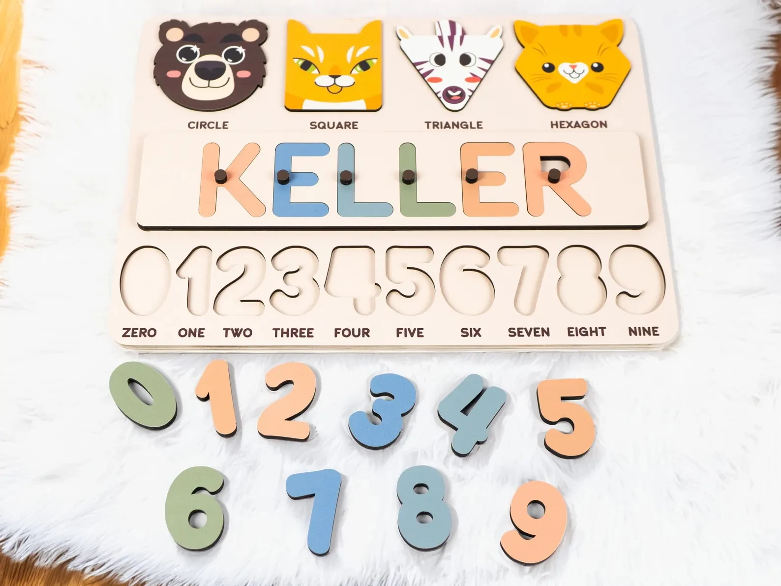 لغز اسم خشبي مخصص، هدايا للأولاد، هدايا المعمودية للأولاد، هدية عيد الميلاد الثاني، هدايا بعمر 3 سنوات، هدية للأولاد بعمر 3 سنوات