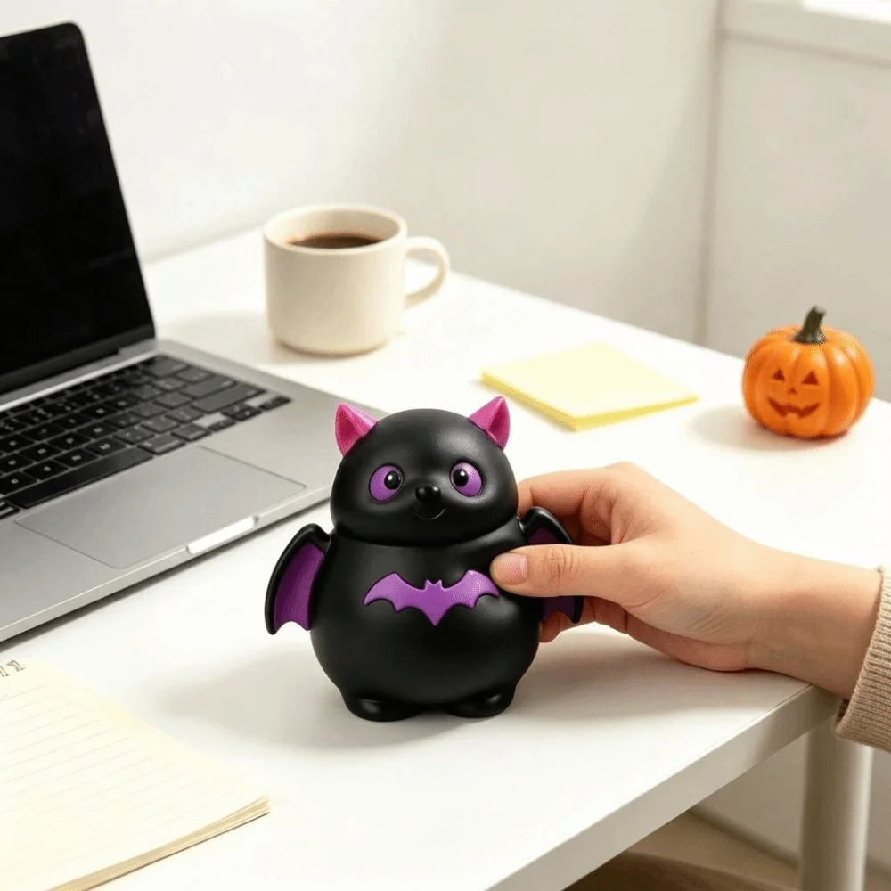 Festive Decorative Flour Filled Squishy Soft Squeeze Stretchy Soft Fidget Desktop Ornament Sensory Squeeze Office