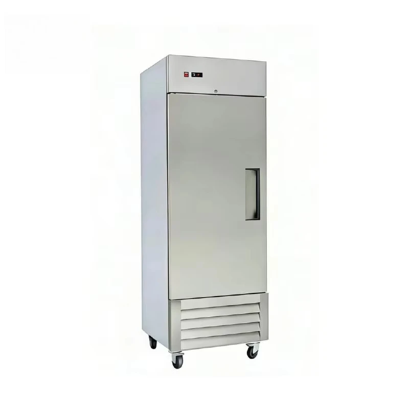 Commercial Vertical Refrigerator Single Temperature Stainless Steel Freezer Chiller for Restaurant Catering Project Distributor