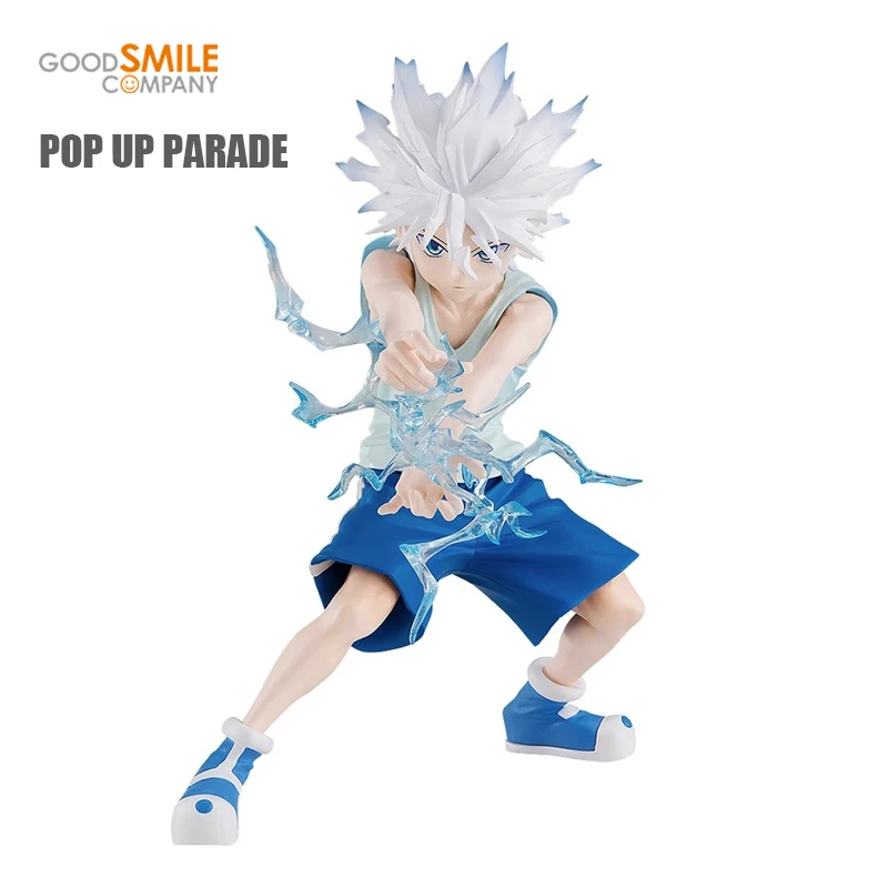 

Original Good Smile POP UP PARADE Hunter Hunter Killua Zoldyck Anime Action Figurine Model collection Toys for Boys Gift