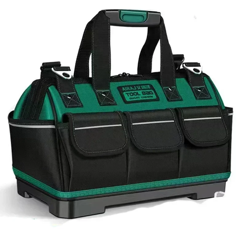 

Hand Storage 2023 Cloth With Wear-resistant Waterproof Bag New Tool Bag Electrician Multi-Pocket Reflective Oxford