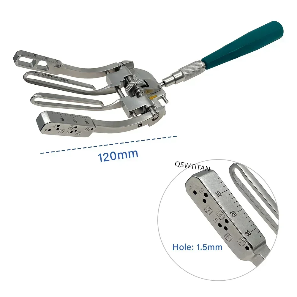 Percutaneous Quadriceps Tendon Repair Tool with AO Handle Set Orthopedic Surgical Instruments