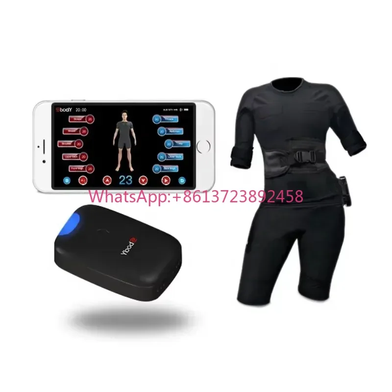 Wireless Ems Muscle Stimulator Suit S BODY Ems Fitness Machine for Fat Burning