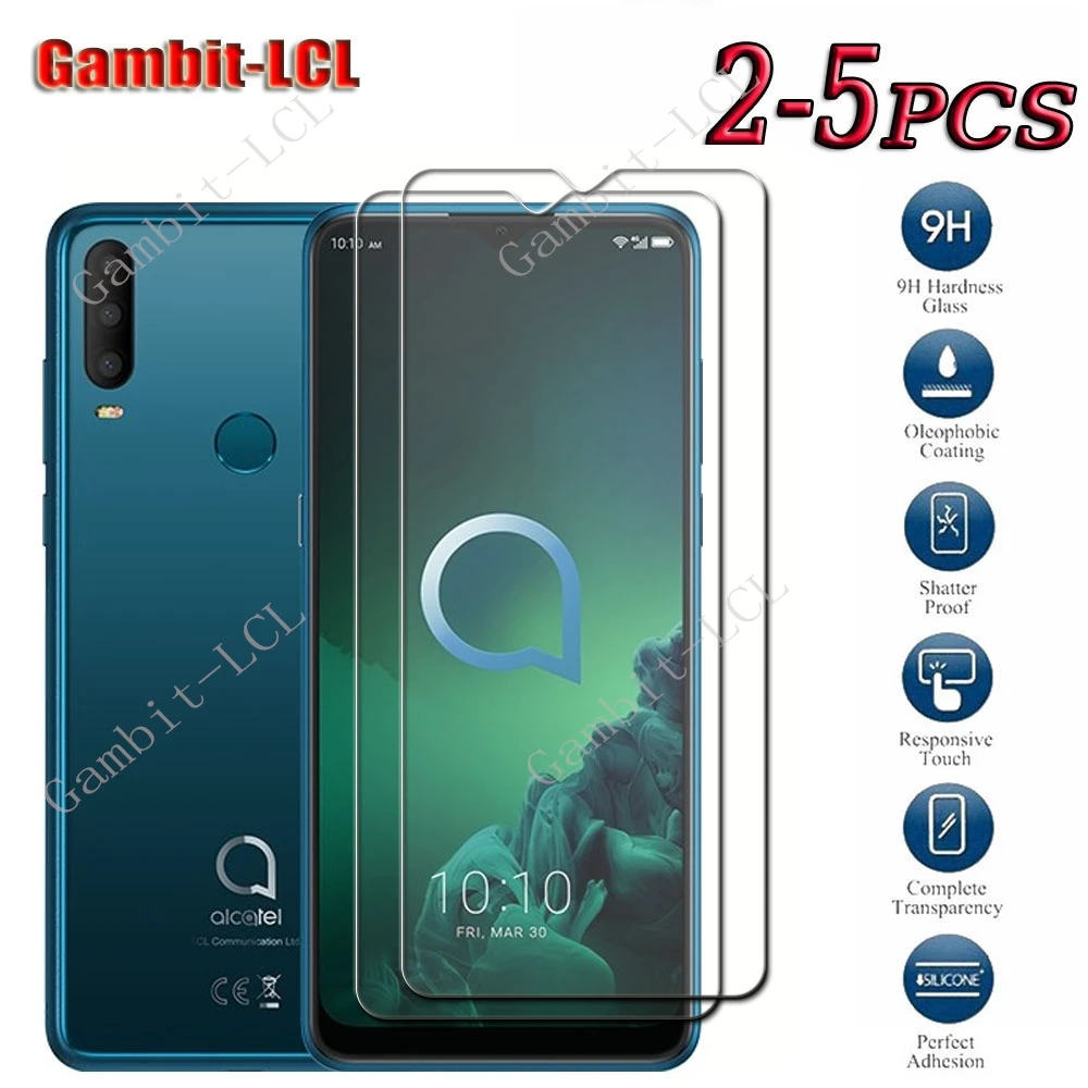 9H HD Original Tempered Glass For Alcatel 3X (2019) 6.52