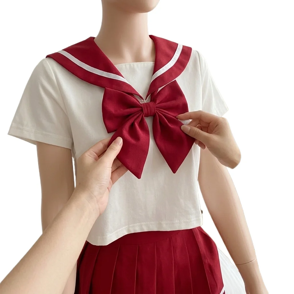 Style JK Uniform Student Costume Women Cosplay Lingerie Tops and Pleated Skirt Sets Role Play Costume
