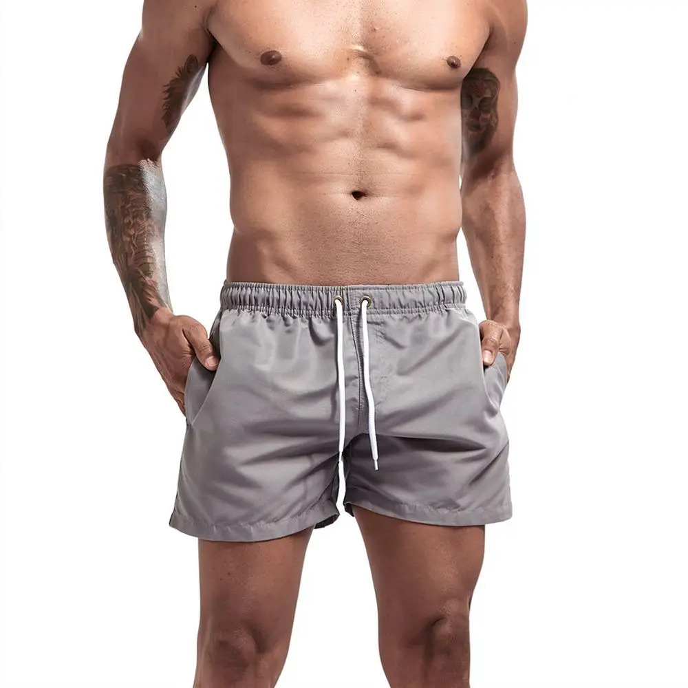 Mens Breathable Beach Shorts Loose Straight Fit Sportswear Casual Summer Quick Dry Nylon Activewear Workout Running Bottoms