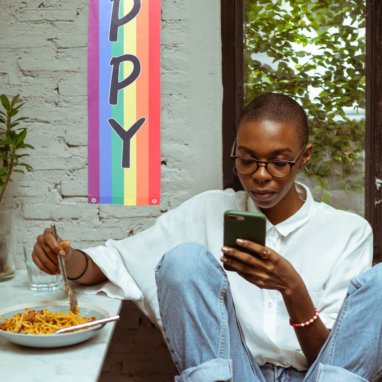 1 Par de Banderas de Arcoíris, Diseño Único de Ambiente Cálido, Fácil y Conveniente de Decorar, Banderas de Orgullo, Parejas de Arcoíris, Bandera Impresa