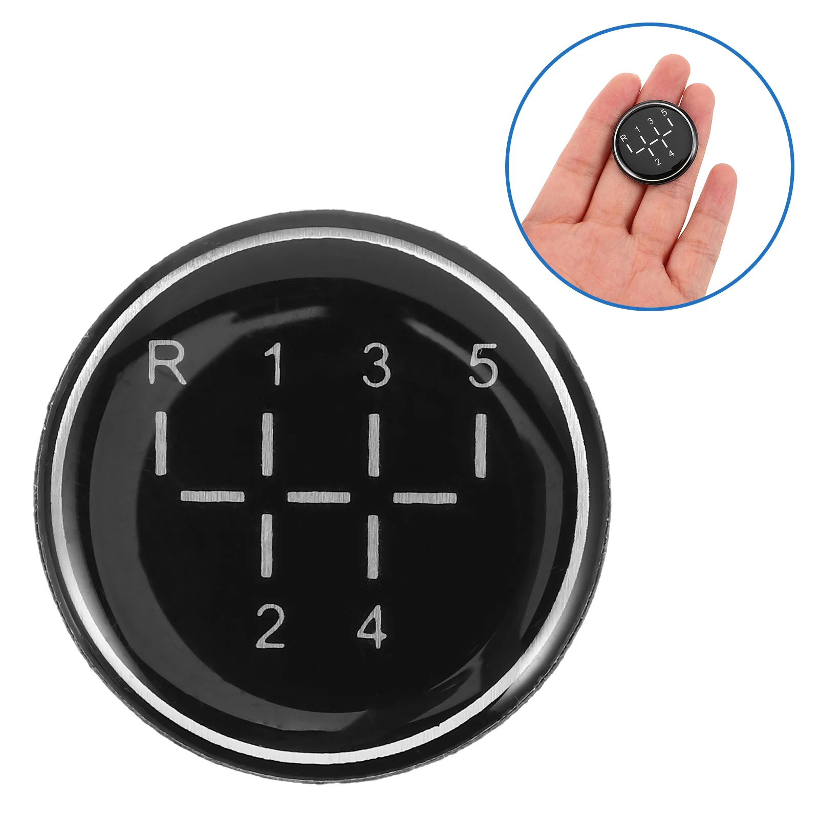 

Наклейка ручного переключения передач, 5-скоростная наклейка переключения передач высокой четкости для автомобиля, грузовика, универсальная подходит для интерьера, устойчивого к выцветанию