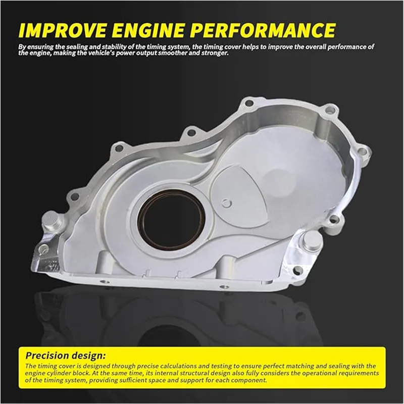 11148512597 11144751132 Crankshaft Oil Seal Front Plastic/Aluminium Timing Cover For BMW F46 218i I8 X2 F39 F20 F22 - Image 3