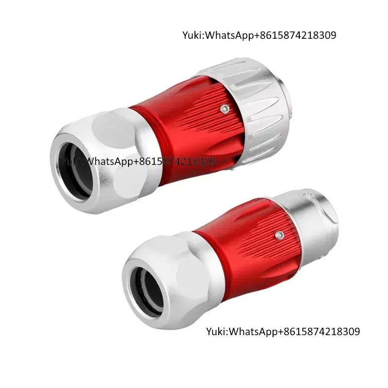 Wholesale DH24 IP67 4Pin Industrial Circular Cable Plug Waterproof Male to Female Connector for LED Camera Power IP67