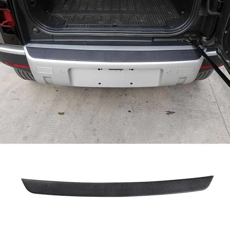 NEW!!! Black ABS For Land Rover Defender 110 2020 2021 2022 2023 2024 Car Rear Bumper Plate Car Accessory