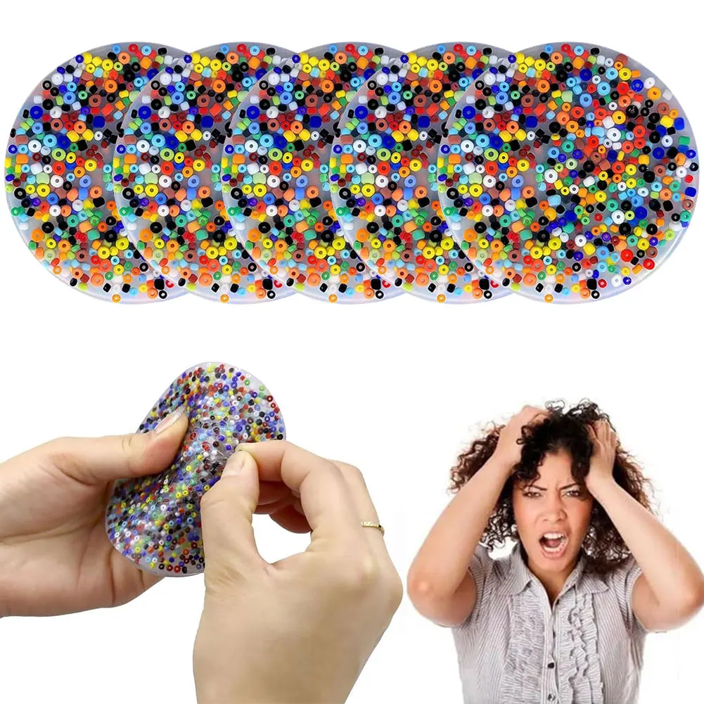 1/2/3/5Pcs Skin Picking Pocket Pads Silicone Skinless Sensory Fidget Stress-Relief Toy Skin Picking Dermatillomania Fidget Toy