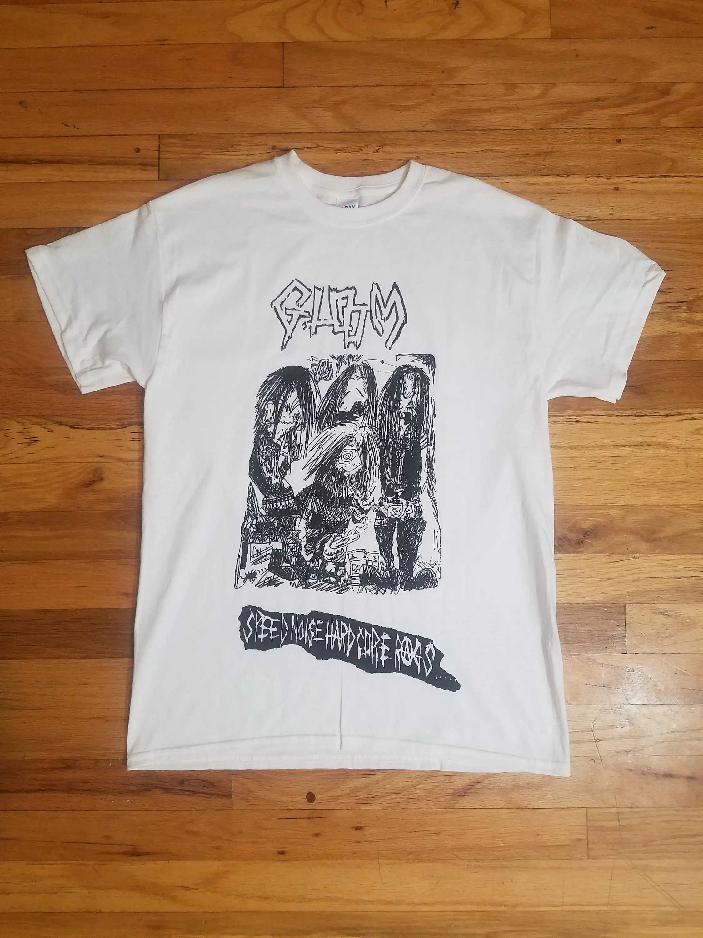 Gloom Speed Noise Hardcore Rags T Shirt