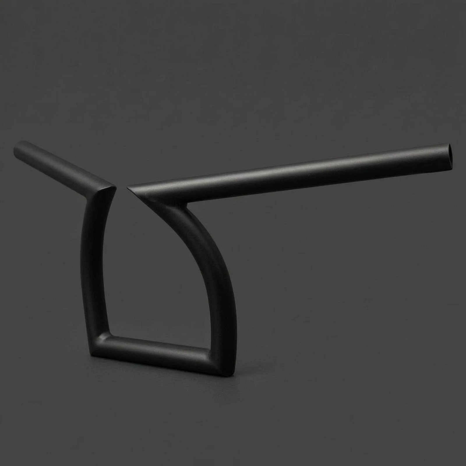 U Shaped Welded Handlebar for Motorcycle Ergonomic Straight Grip Ends Universal Tubular Metal Handle Bar Replacement