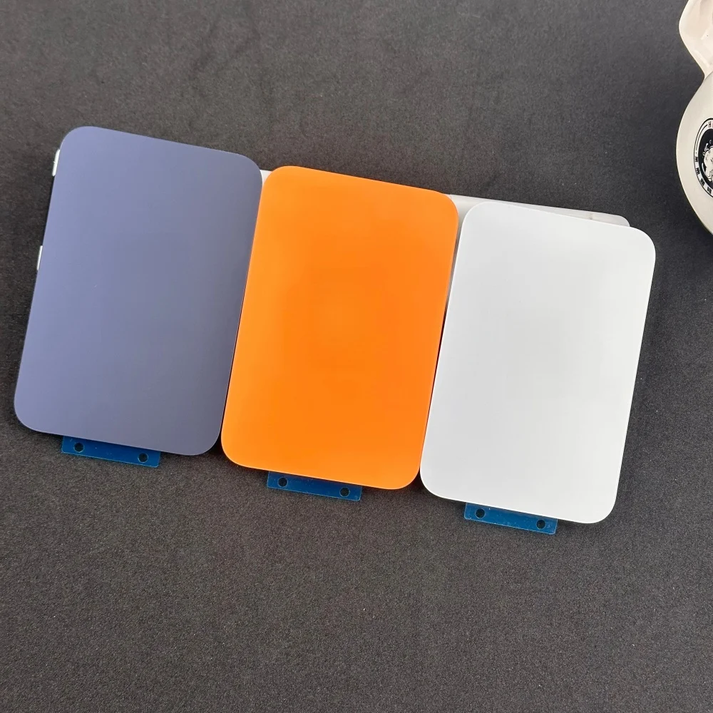 New Back Glass For iPhone 17 Pro Back Housing Cover For iPhone 17 Pro Max Battery Glass Rear Door With Bezel Metal Plate