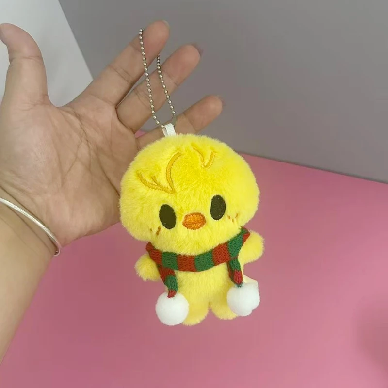 SKZOO 봉제 인형 만화 키체인 스트레이 키즈 FM 위크 봉제 인형 펜던트 미니 백팩 액세서리 어린이 선물