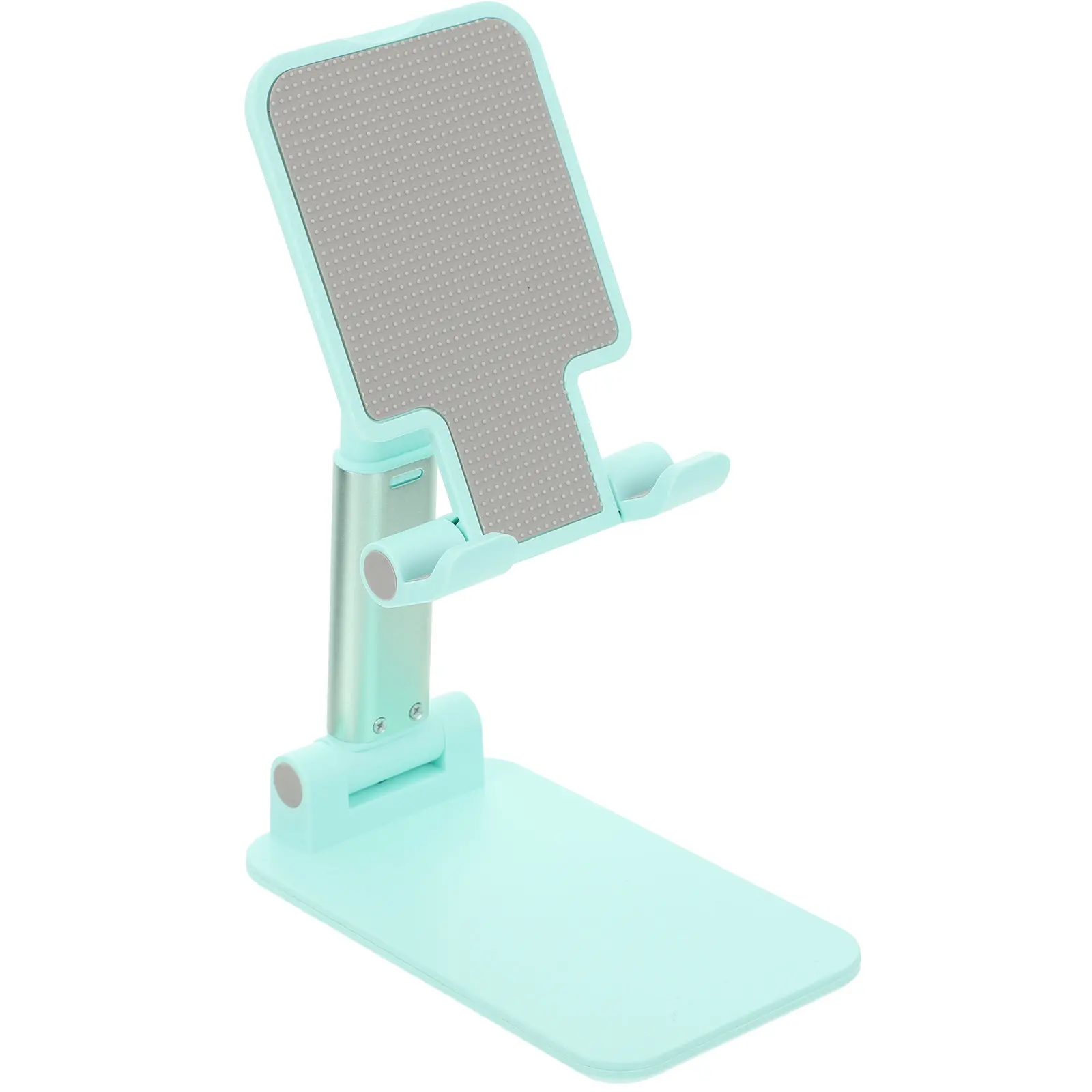 Height Adjustable Foldable Phone Stand Desktop Mobile Phone Holder Stable Non Slip Cellphone Bracket for Video Calls Movies