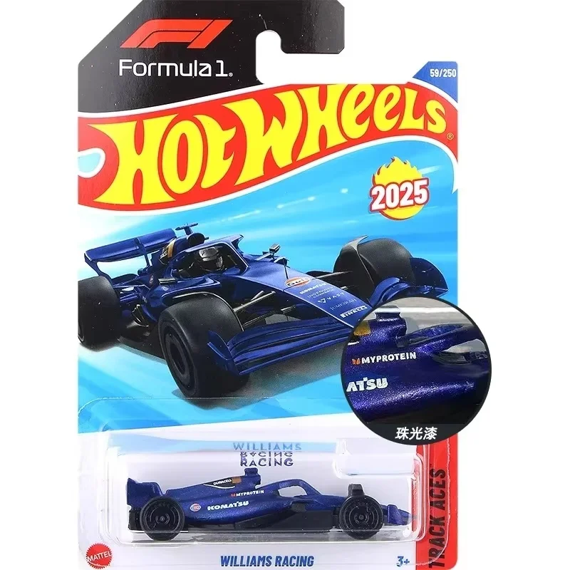 Auf Lager 2025 Hot Wheels Formel 1 Nr. 1 Automodell 2025 Red Bull Racing Diecast Mattel Custom Alloy Car Model Collection Toys
