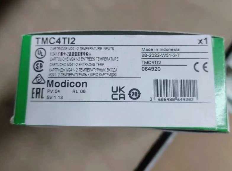 

Brand New TMC4TI2 TM2AMI4LT SGM7J 750W XCKM110H29 XB5-AW34B5 Expedited shipping