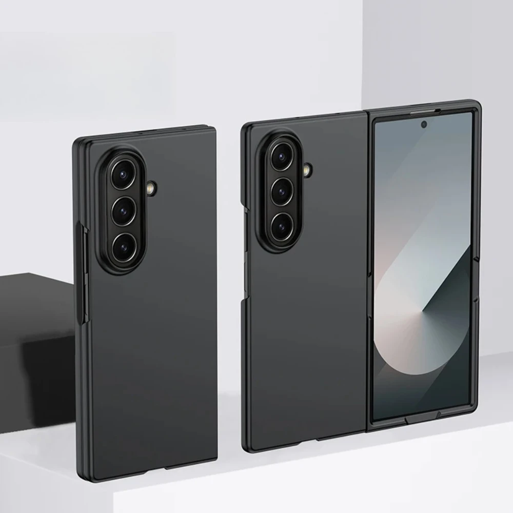 High Quality Plain Matte Slim Skin Feel Phone Case For Samsung Galaxy Z Fold 7 Anti-Drop Unobstructed Folding Protect Hard Cover