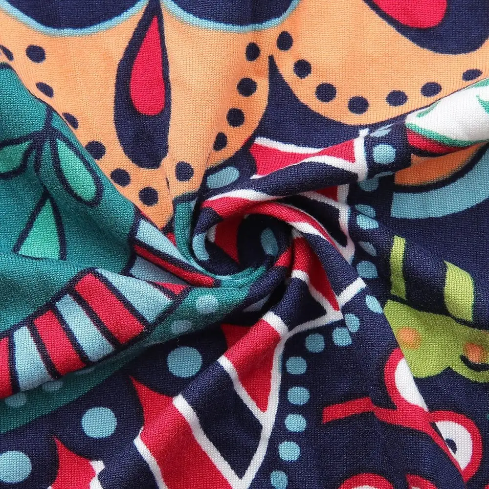 Sarung Sofa Motif Paisley Floral, Set 4 Buah, Dapat Dicuci untuk Sofa 3 Dudukan, Pelindung Furnitur Ramah Hewan Peliharaan