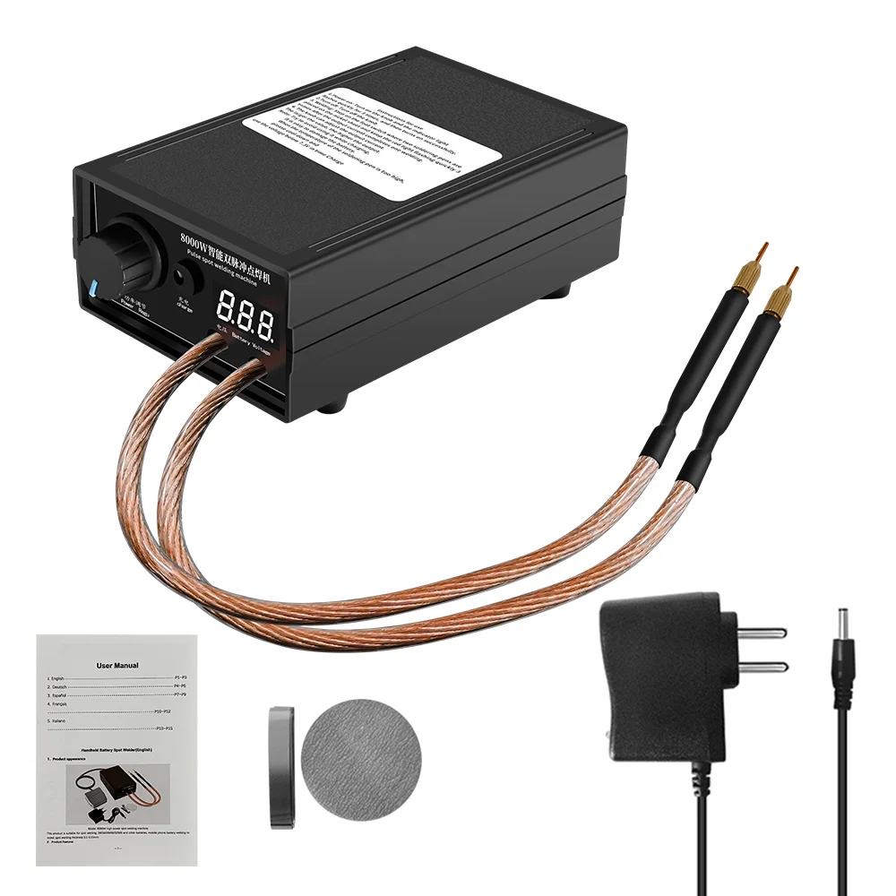 18650 lithium battery spot welding machine nickel sheet DIY maintenance handheld convenient household double pulse high power