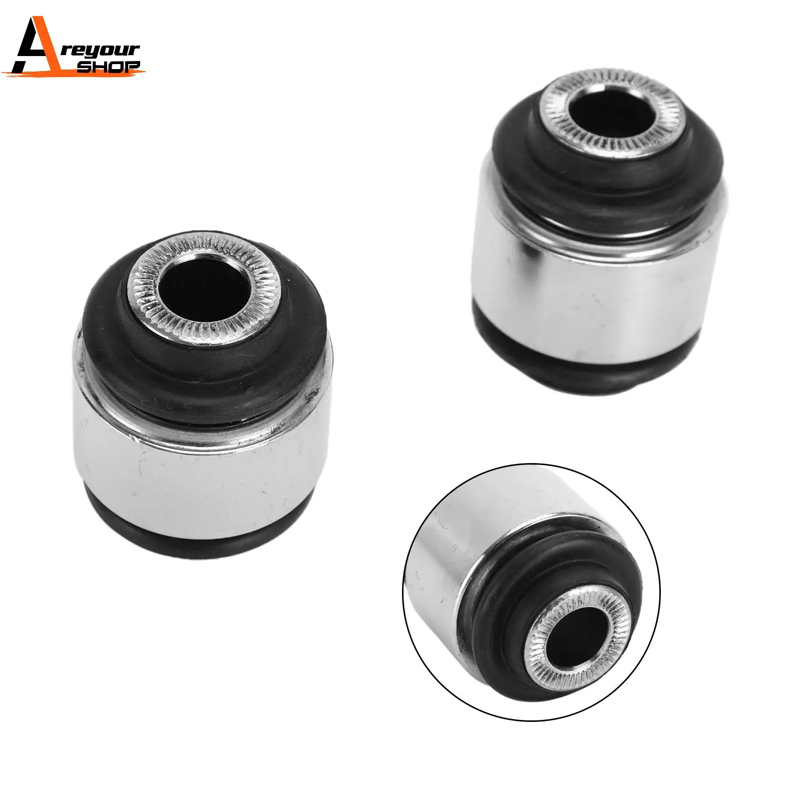 Areyourshop Pair Suspension Knuckle Bushing Rear Lower For GS300 400 430 IS300 SC430 Car Auto Parts