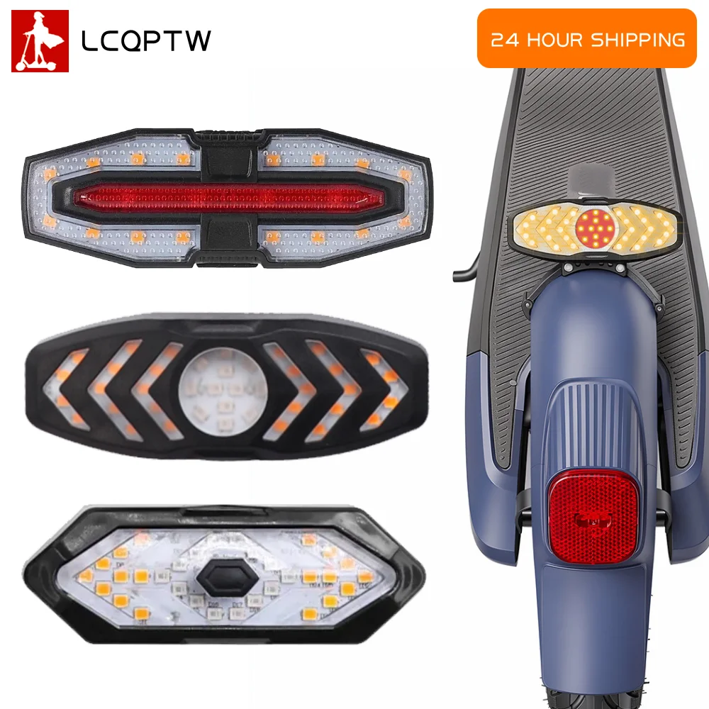 

Turn Signal Taillight Universal for Scooter for Ninebot G30 G2 G3 E2 E2Pro E2Plus E3 E3Pro F2 F2Pro C2Pro for GOTRAX GXL V2 G4