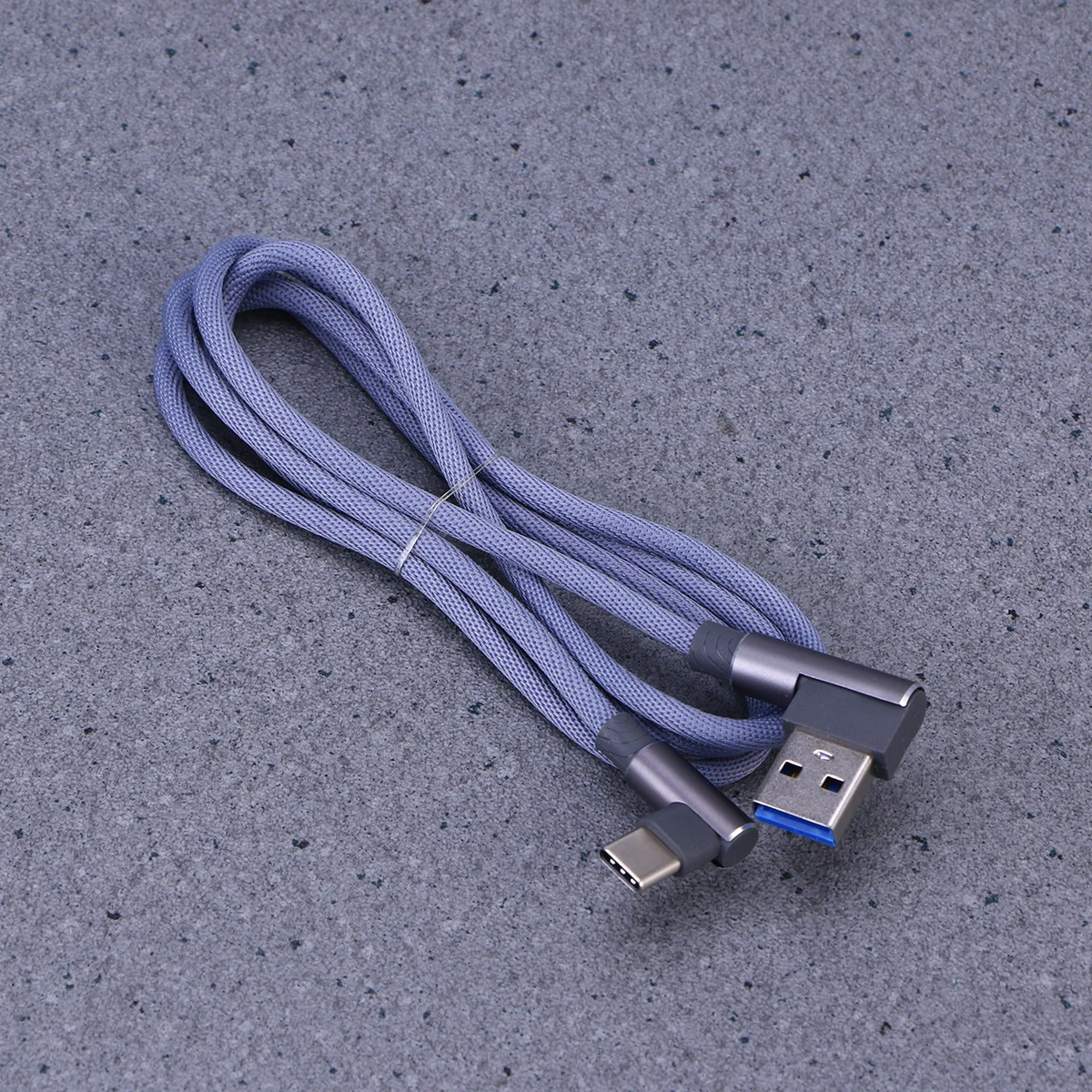 

Type-C Charging Cable 1M Right Angle Braided Usb C Cable For Fast Charging Compatible With