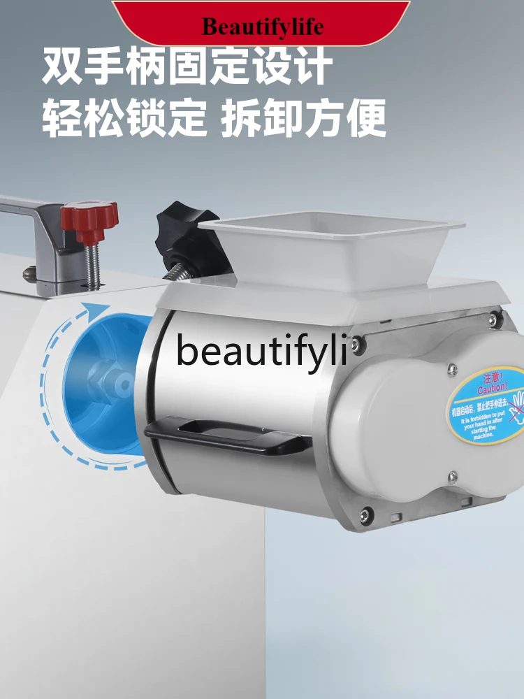 

E132 High power small meat cutter fresh meat slicer