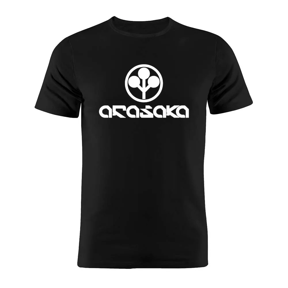 

Новая хлопковая футболка унисекс Cyberpunk Night City Phantom Freedom Arasaka Company Artwork Подарочная футболка