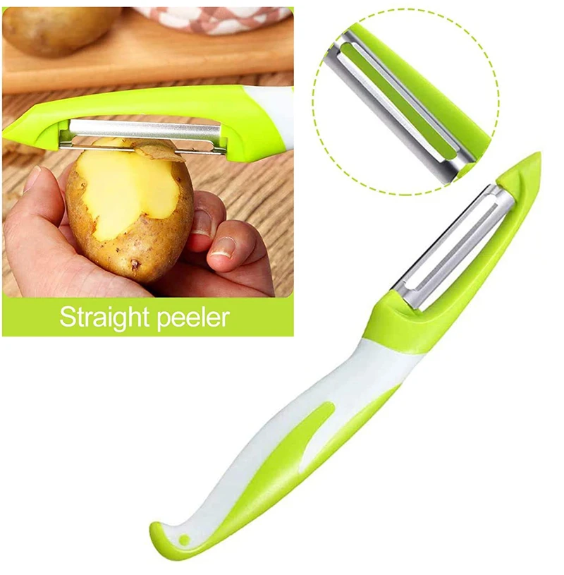 Potato Carrot Fruit Shred Grater Vegetable Slicer Peeler Knife Stainless Steel Peeler Zester Razor Sharp Cutter Kitchen Tools