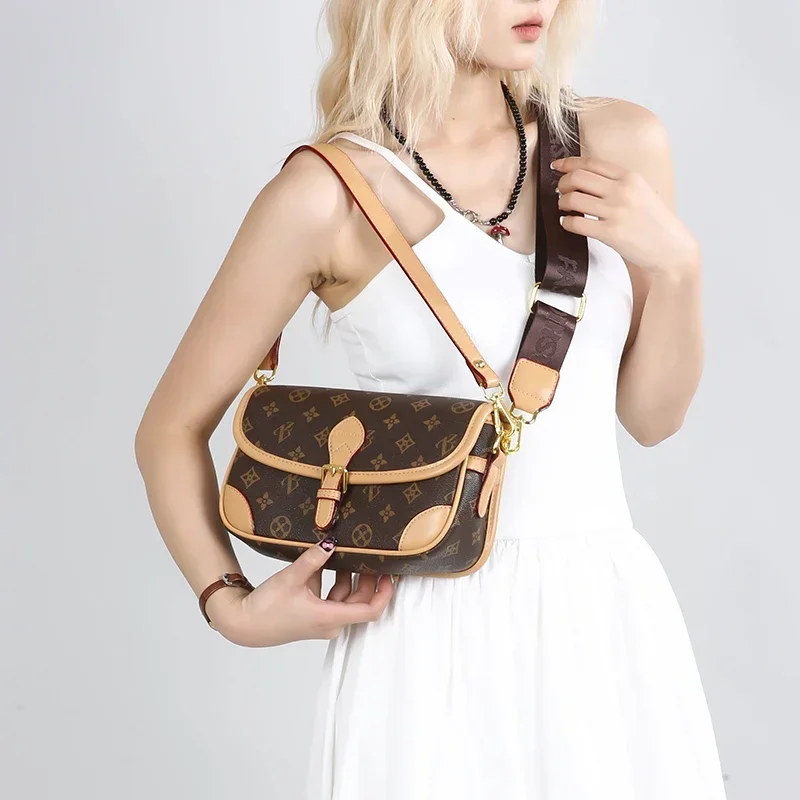 

Модная дизайнерская сумка через плечо для женщин, кожаная сумка через плечо премиум-класса, женская сумка-мессенджер