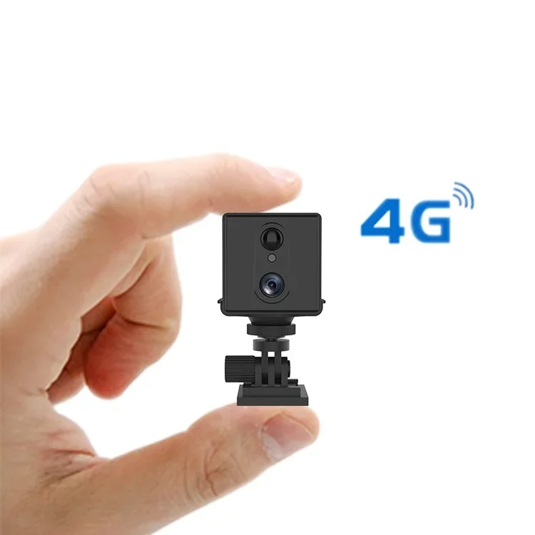 

High quality wireless 4g camera mini PIR detection Two way talk 3000mAh battery camera 256g card/cloud storage 4g network camera