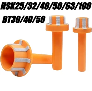 Taper Wiper Cleaning Bar BT30 BT40 BT50 HSK63 HSK32 HSK40 HSK50 Spindle Cleaner For Cnc Machine Tool Holder Clean