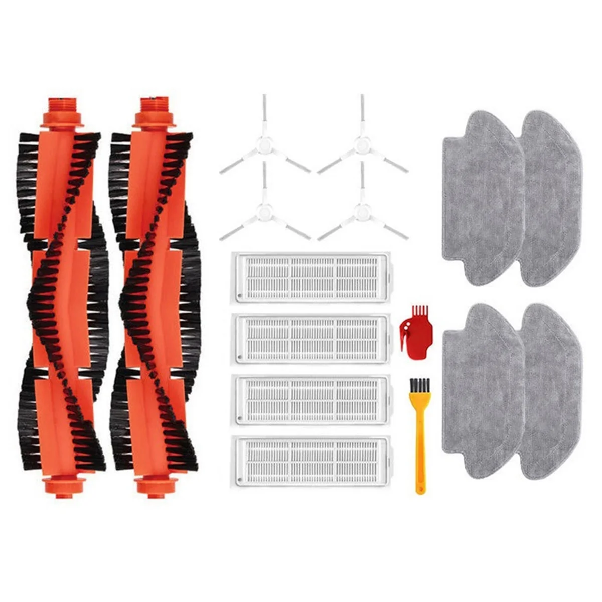 For Xiaomi Robot Vacuum S10, S12 Accessories Brushes B106GL Vacuum Cleaner Hepa Filter Mop Cloth Main Side Brush