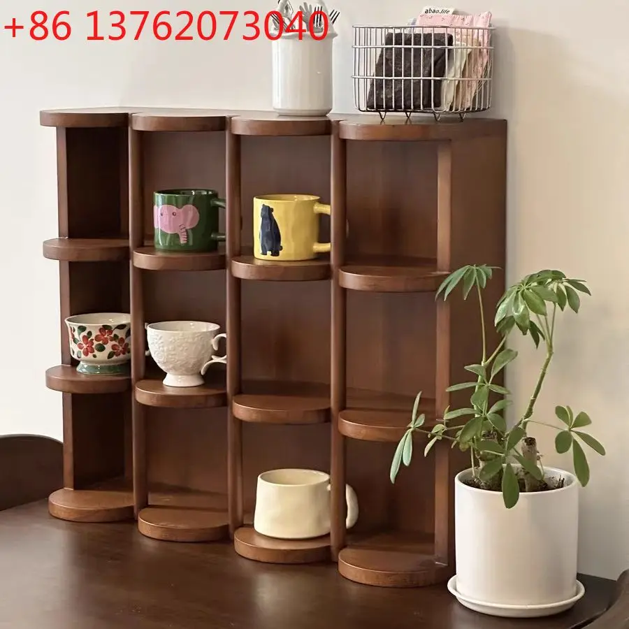 

Medieval cup holder Solid wood water cup holder Cup holder American rack