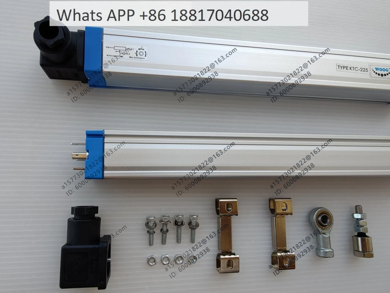 1PCS, tie rod electronic ruler KTC-100 125 150 175 displacement sensor