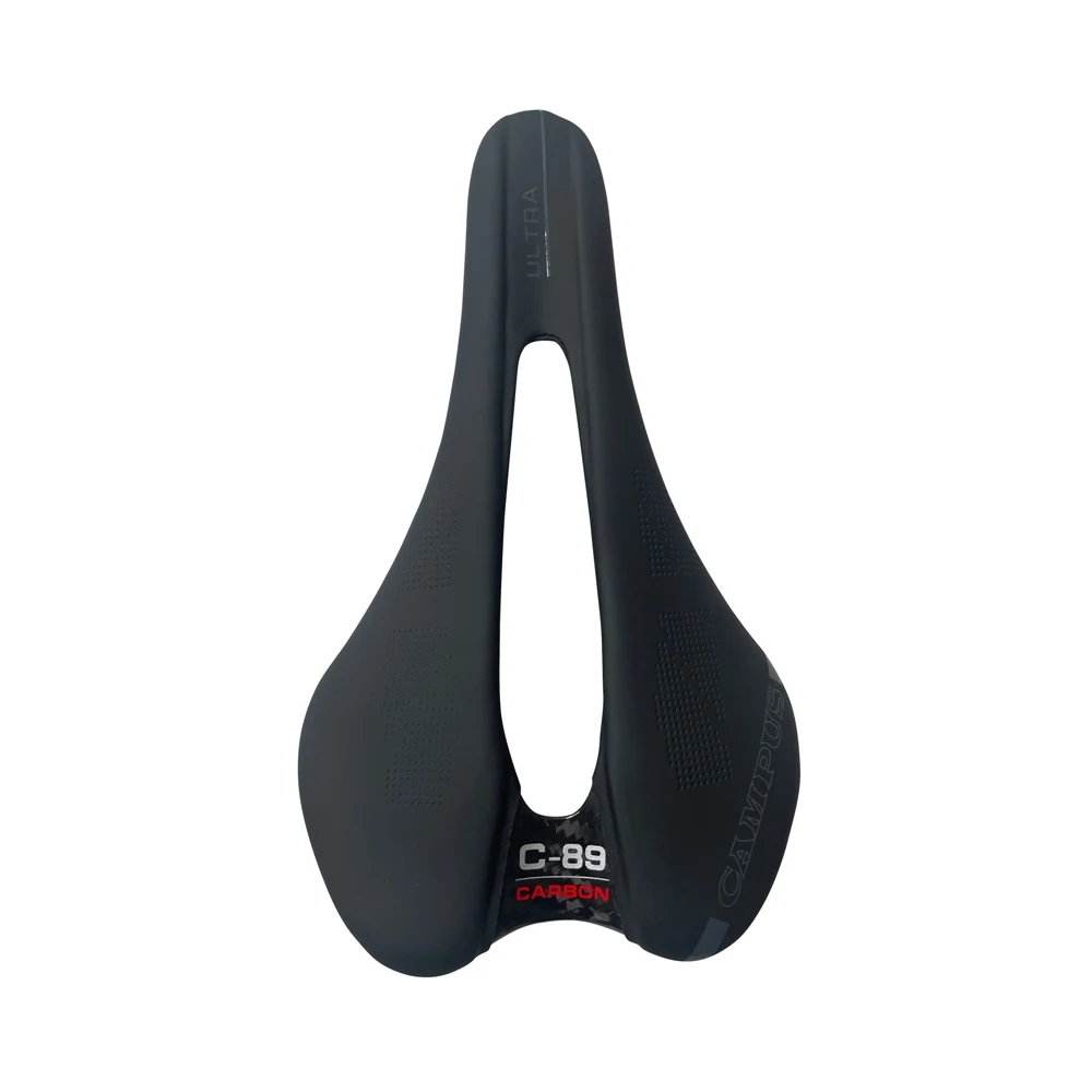 Neuer Fahrradsattel aus Carbon-Leder Boost Road/MTB-Fahrradsitz 248 x 145 mm Triathlon-Fahrradsättel Ultraleicht 89–105 g – Detail 6