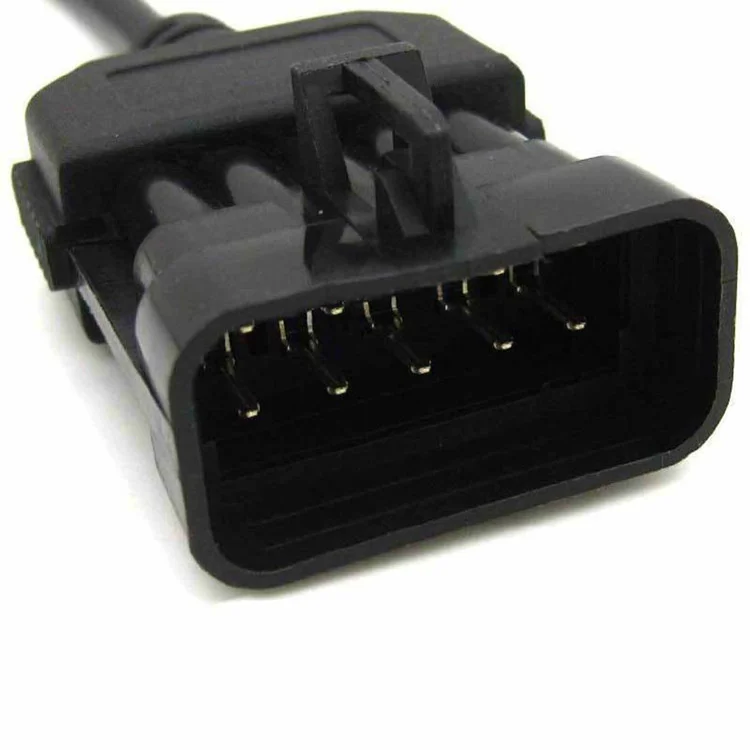 Suitable for Opel Obd1 10 Pin To Obd2 16 Pin Stecker Diagnose Adapter Obd Cable