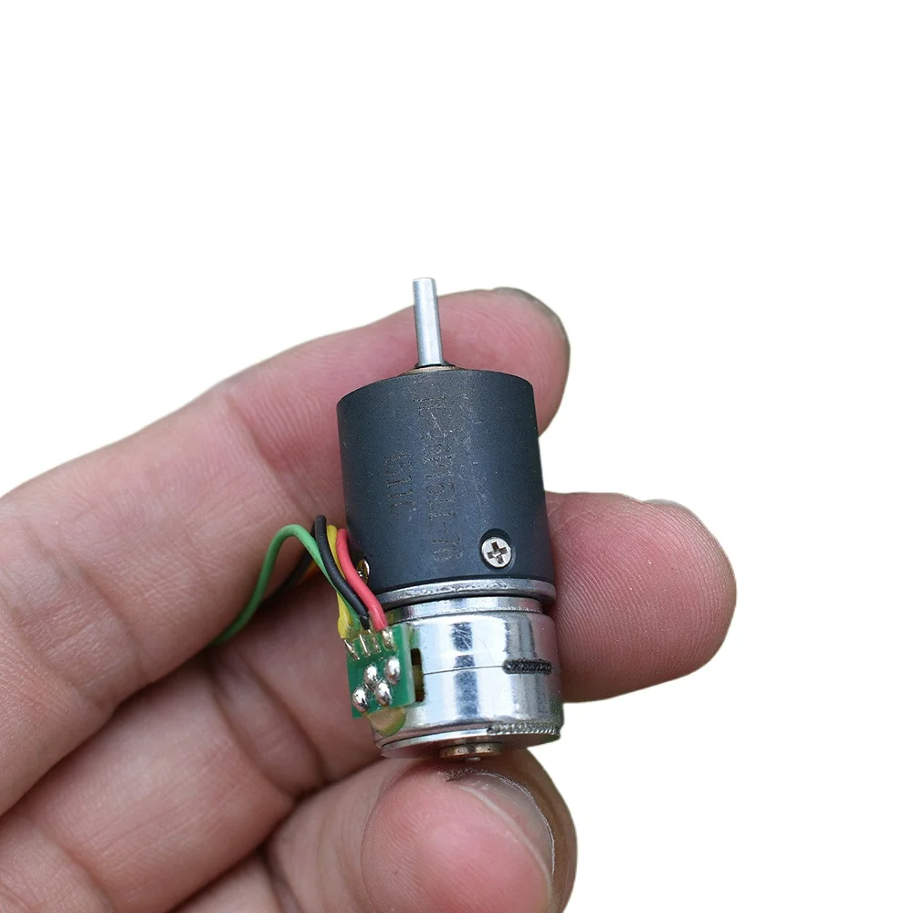 Micro 16mm Third stage planetary Stepping Gear Motor DC 5-6V Slow Speed Large Torque All Metal Gearbox for Robot