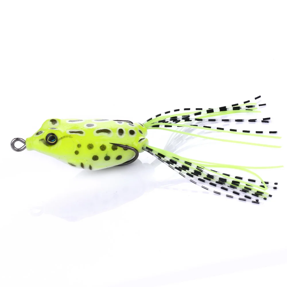 Señuelos rana silicona Thunder Frog – Anti-enredos para superficie