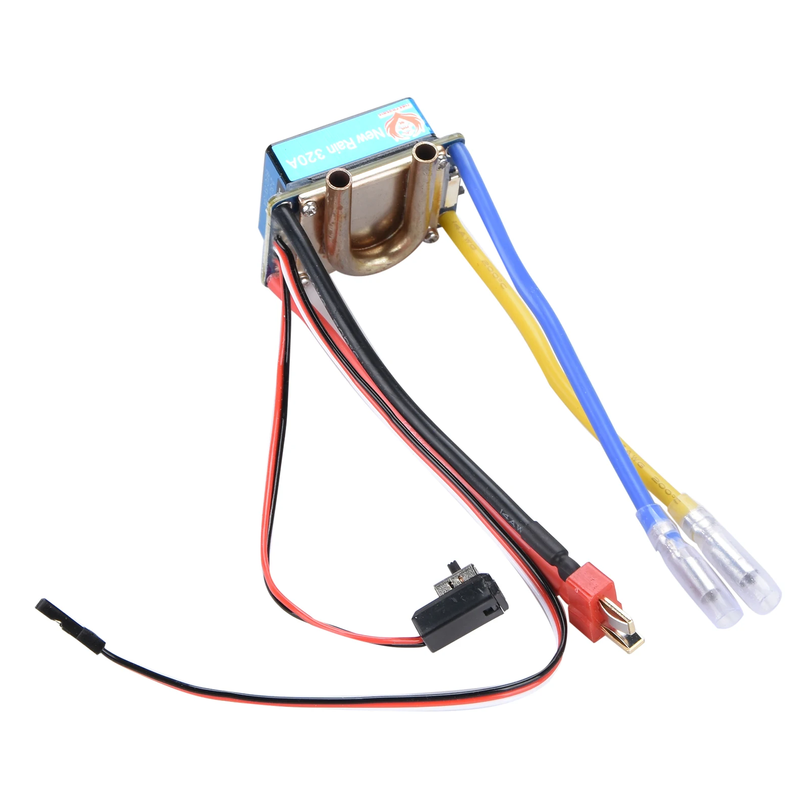 320A/480A Brushed ESC Speed Controller Waterproof Water Cooling Dual Mode for 380 540 550 775 Brushed Motor for RC Car/Boat