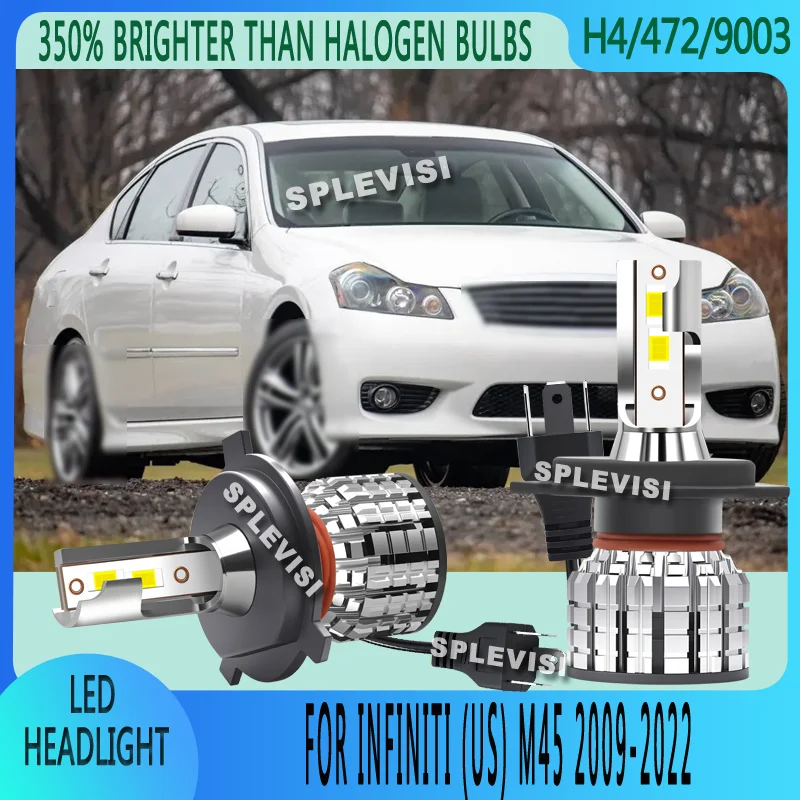 

waterproof and dustproof protection Headlight Bulbs LED For INFINITI (US) M45 2009 2010 2011 2012 2013 2014 2015 2016 2017-2022